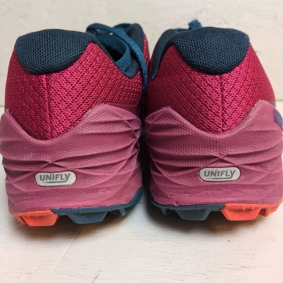 Merrell Women’s 8.5 Red All Out Terra Light Wash Walking Trail Running Shoes - Picture 6 of 10